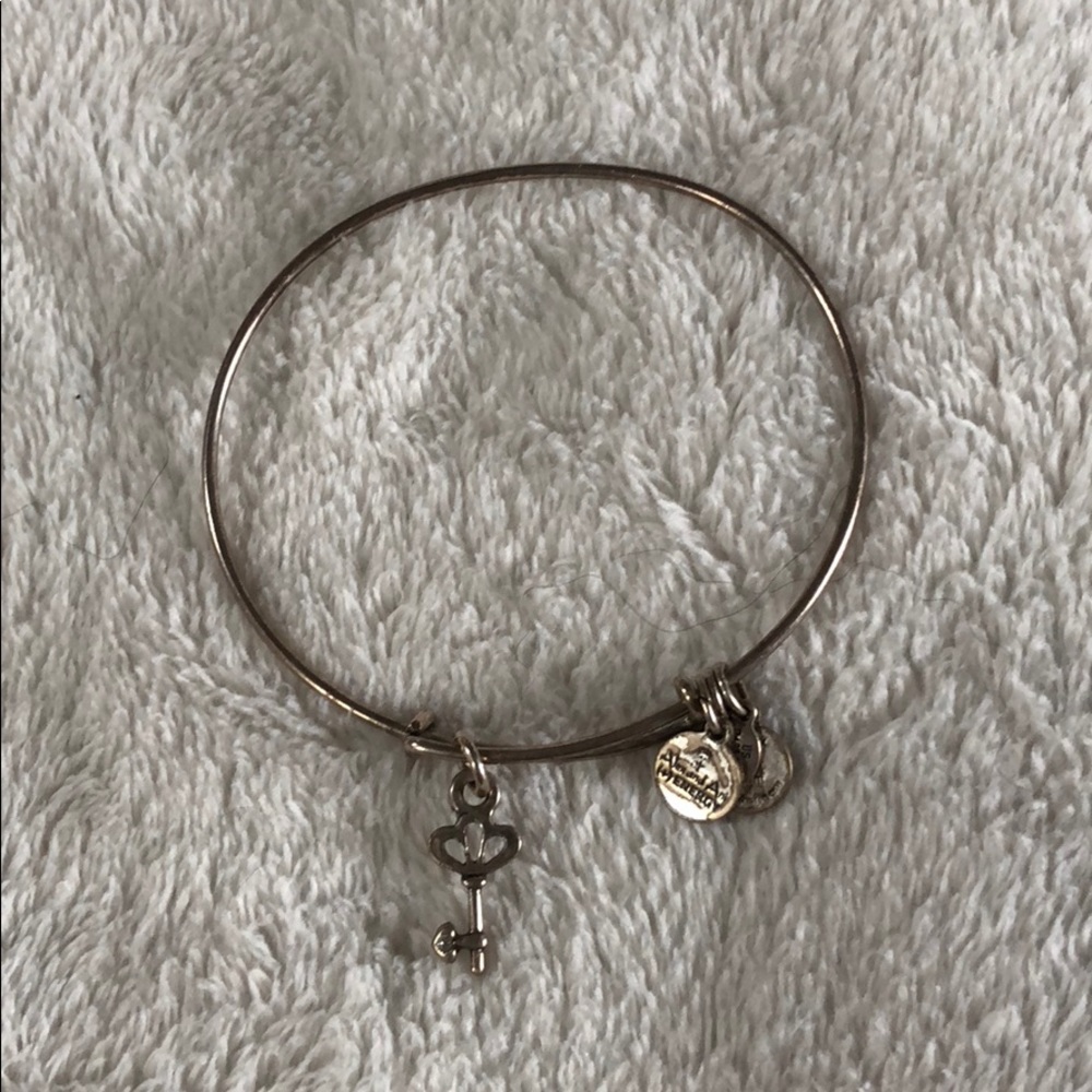 Alex and Ani Key Bracelet